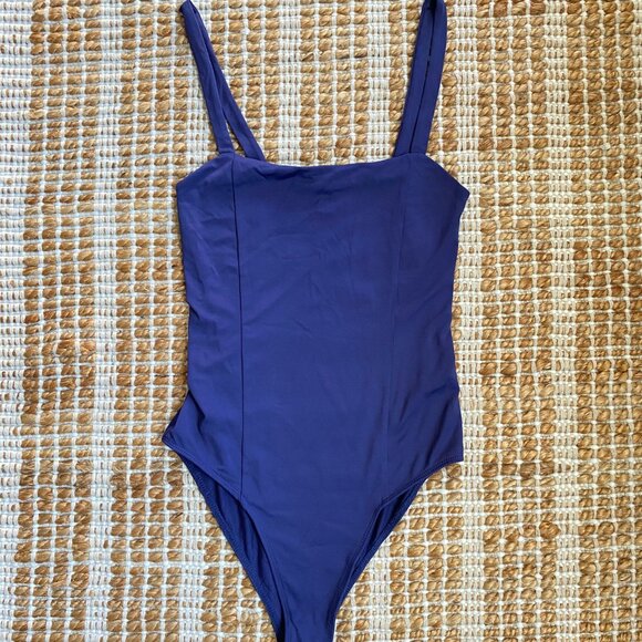 Forever 21 Royal Blue Bodysuit with Snap Closure – Size Small - Picture 9 of 9